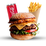 Mexican Hot Chilli Burger Meal 