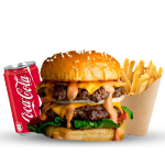 Sky Scraper Burger Meal 